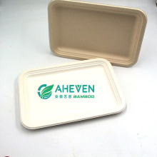 Anhui EVEN 100% Biodegradable Eco Friendly Sugarcane Bagasse Lunch Box Container For Take Out Food Using